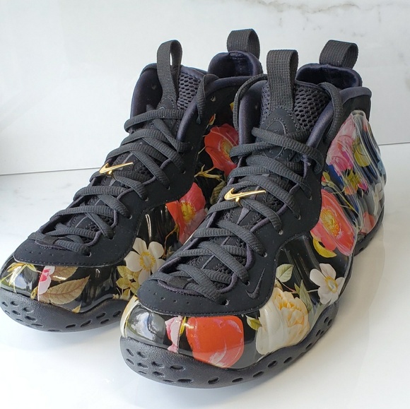 floral foamposite men's